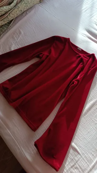 Top Emmebivi Rosso Velluto