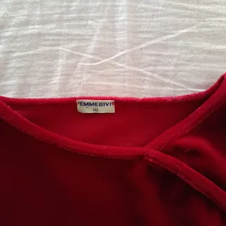Top Emmebivi Rosso Velluto