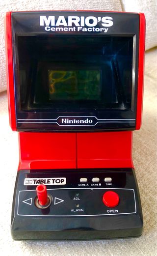 Consola Mario's Cement Factory 1983 Nintendo