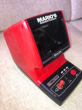 Consola Mario's Cement Factory 1983 Nintendo