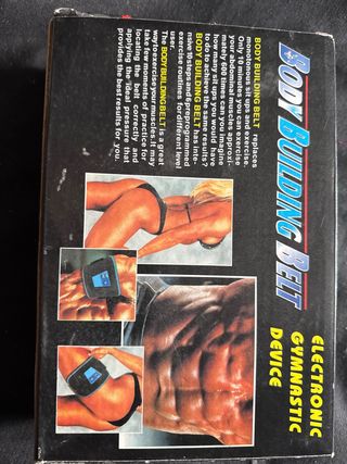 Cinturón Gimnasia Electrónica Body Building
