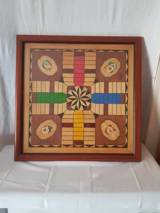 Antiguo Parchís Marquetería