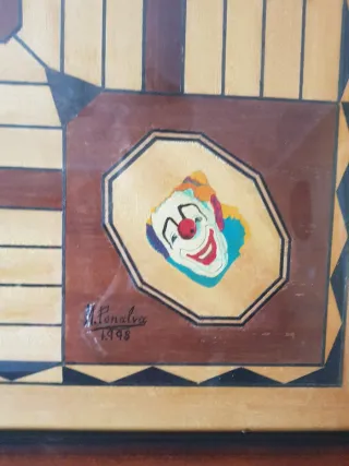 Antiguo Parchís Marquetería