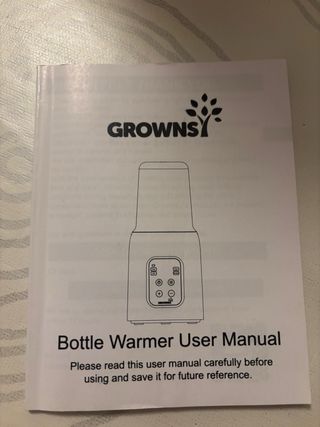 Calentador Biberones GROWNS N1T