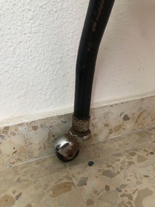 Mesa auxiliar vintage formica años 70