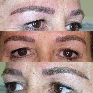 Modelo micropigmentación labios cejas