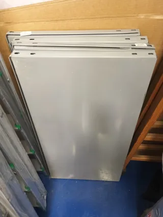 bandejas metálica para estanteria