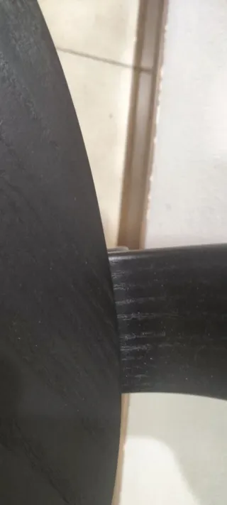 Poltroncina Ikea in legno nero