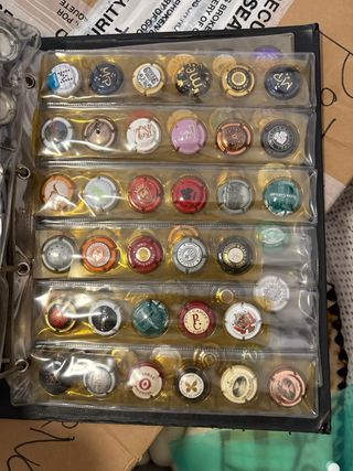 Chapas de cava coleccionables