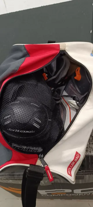 Patines Oxelo línea T42.5 + protecciones y bolsa