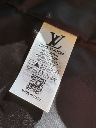 Giubbotto Louis Vuitton Marrone/Oro