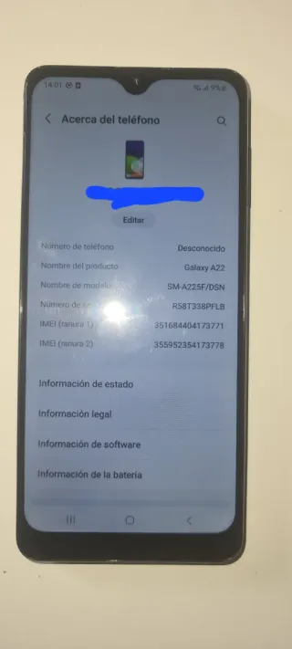 Samsung Galaxy A22 128GB 4GB RAM 4G