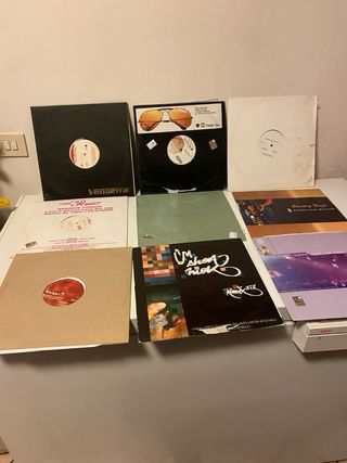 Lotto 16  dischi mix dance & electro