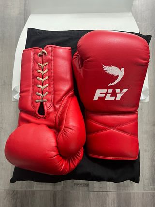 Guantes de Boxeo Rojos FLY sparring