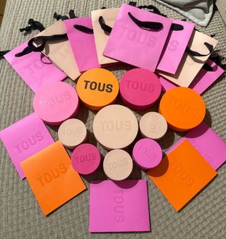 Cajas y envoltorios Tous