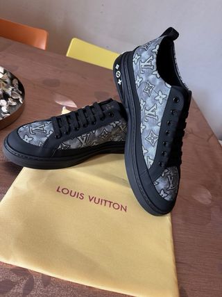 Scarpe Louis Vuitton uomo grigie e nere