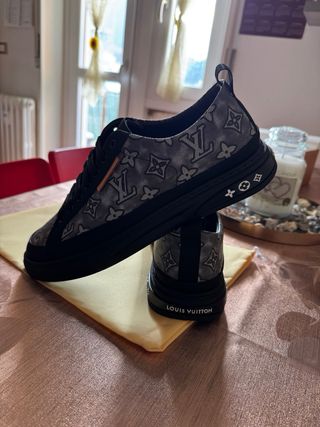 Scarpe Louis Vuitton uomo grigie e nere
