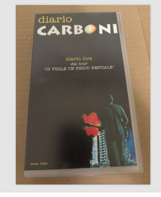 VHS Luca Carboni Diario Ci Vuole Un Fisico