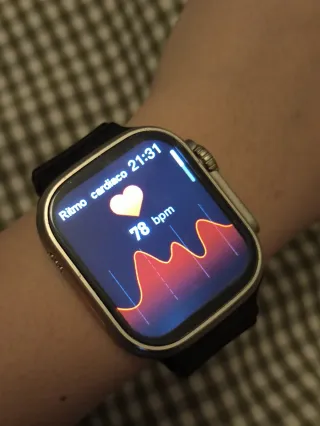 Smartwatch Negro/Plateado