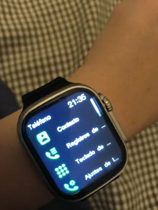 Smartwatch Negro/Plateado