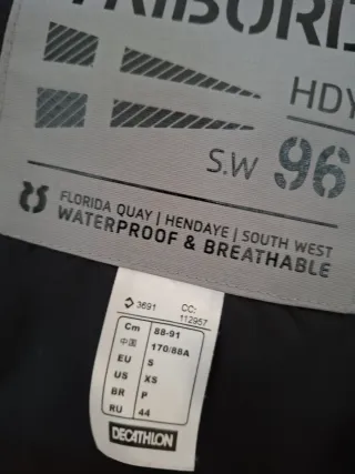 Chaqueta Tribord Hombre Negra