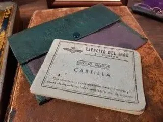 Antigua Cartilla Militar Sanitaria 4a Legión EA