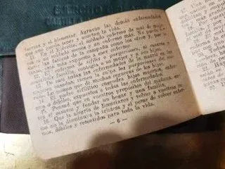 Antigua Cartilla Militar Sanitaria 4a Legión EA