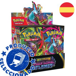 Pokémon JCC - Booster Box 36 Fuegos Fantasmales