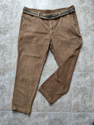 Pantalones de pana marrones Unit talla 52