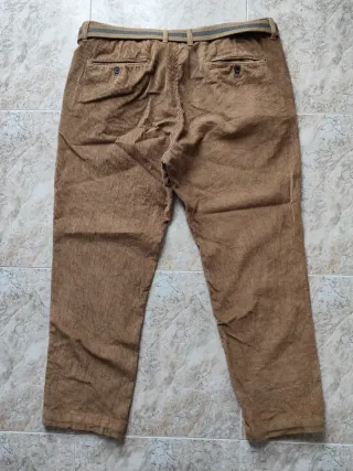 Pantalones de pana marrones Unit talla 52