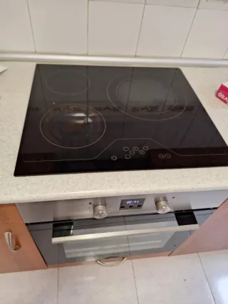 Cocina completa madera y metal