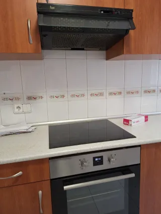 Cocina completa madera y metal