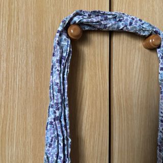 Fular estampado floral