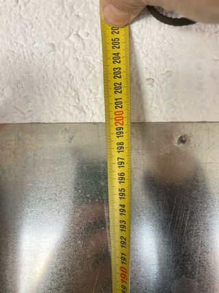 Chapa canalón metálico