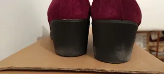 Botines de mujer burdeos