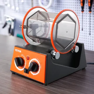 Lucidatrice per Gioielli Metalli Buratto Rotativo