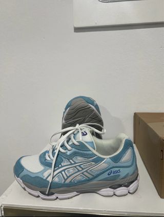 Asics Gel NYC Azul y Blanco Talla [Talla]