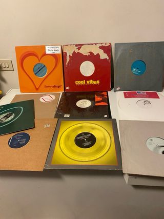 Lotto 10 dischi mix dance electro