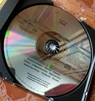 JOY DIVISION - Closer. Cd
