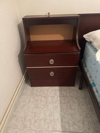 Dormitorio completo con colchón