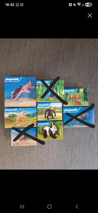 Juguetes Playmobil McDonald's Animales