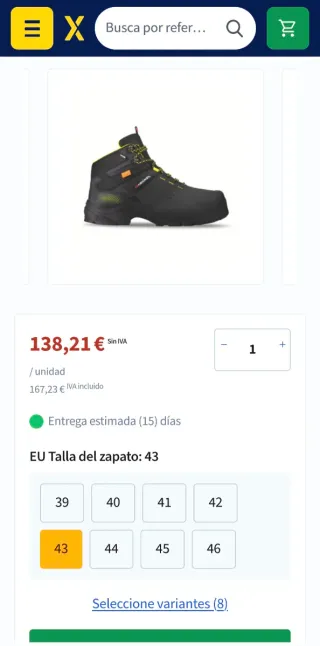 Botas de seguridad Heckel