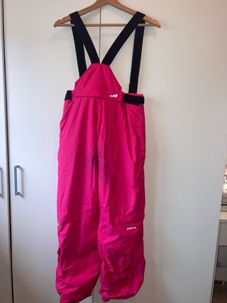 Pantalón de esquí para niños rosa
