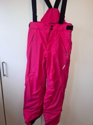 Pantalón de esquí para niños rosa