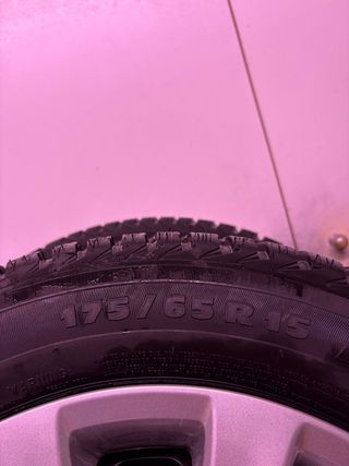 llantas Mini con neumaticos invierno