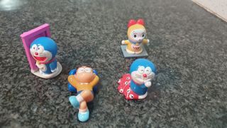 Set 4 figure Doraemon