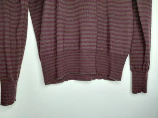 Jersey punto fino rayas Zara