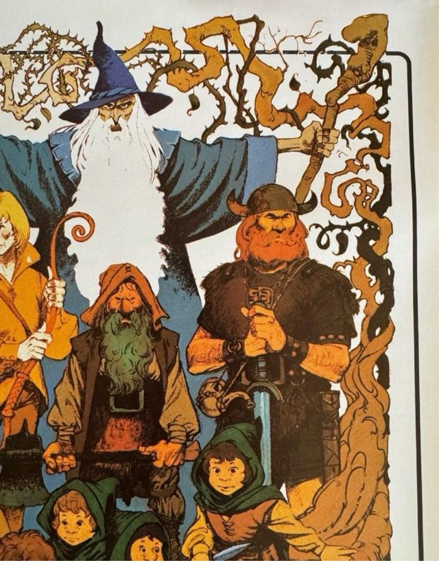 El Señor de los Anillos Cartel Original 1978