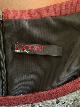 Vestito tubino Koorin tg L Made in Italy