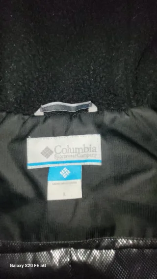 Parca Chaqueta Térmica Impermeable Negra